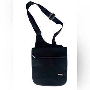 Travelon Black Crossbody Travel Organizer Bag Anti-Theft